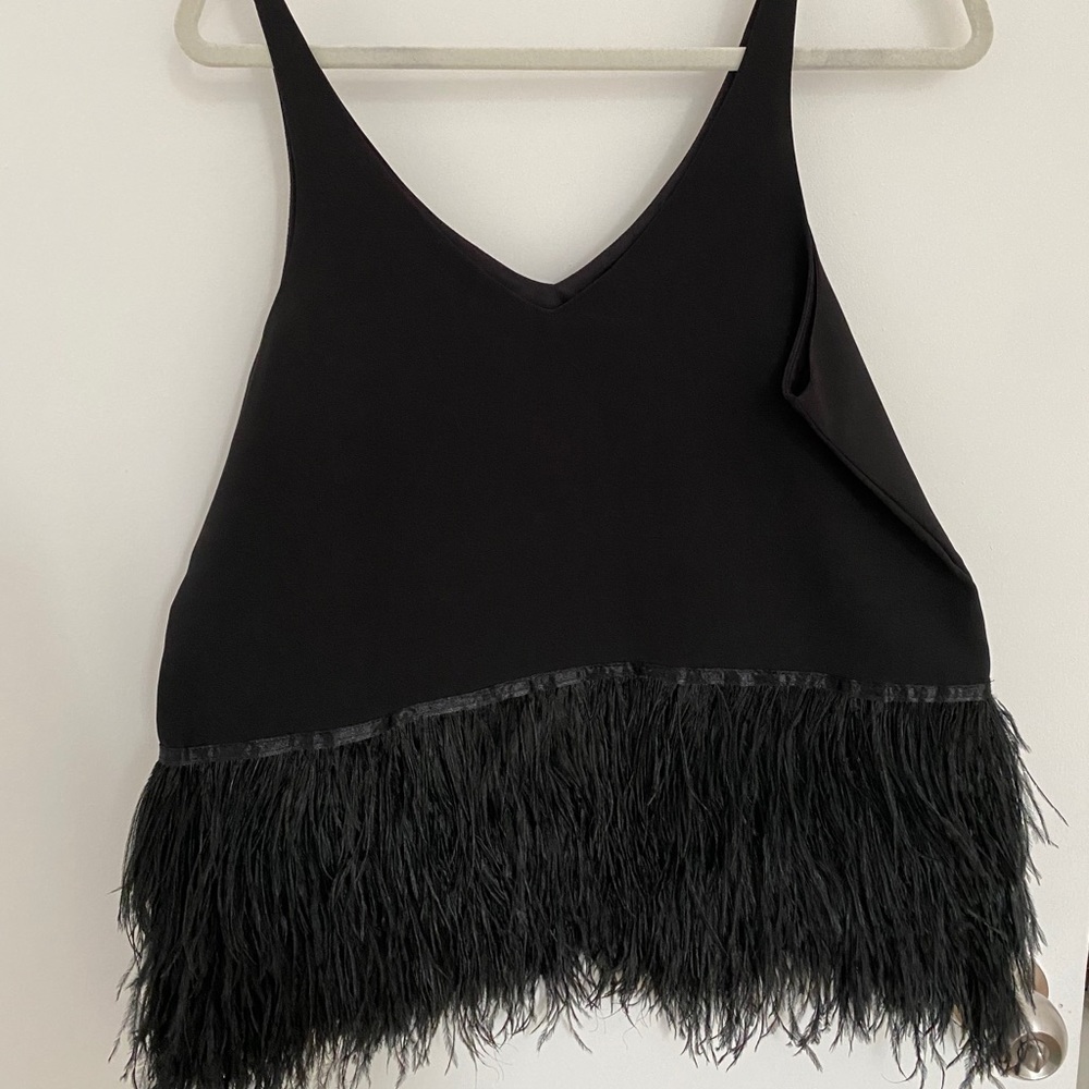 Feather Hem Tank